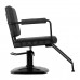 Hairdressing chair GABBIANO KATANIA LOFT OLD Black